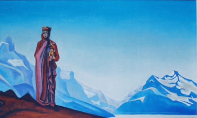 Картина Н.К. Рериха «Несущая камень»